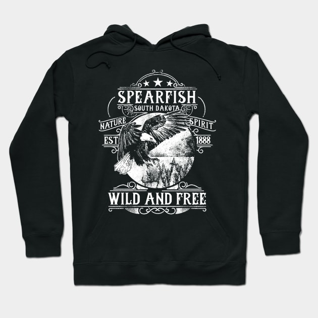 Spearfish South Dakota Hoodie by SouthDakotaGifts